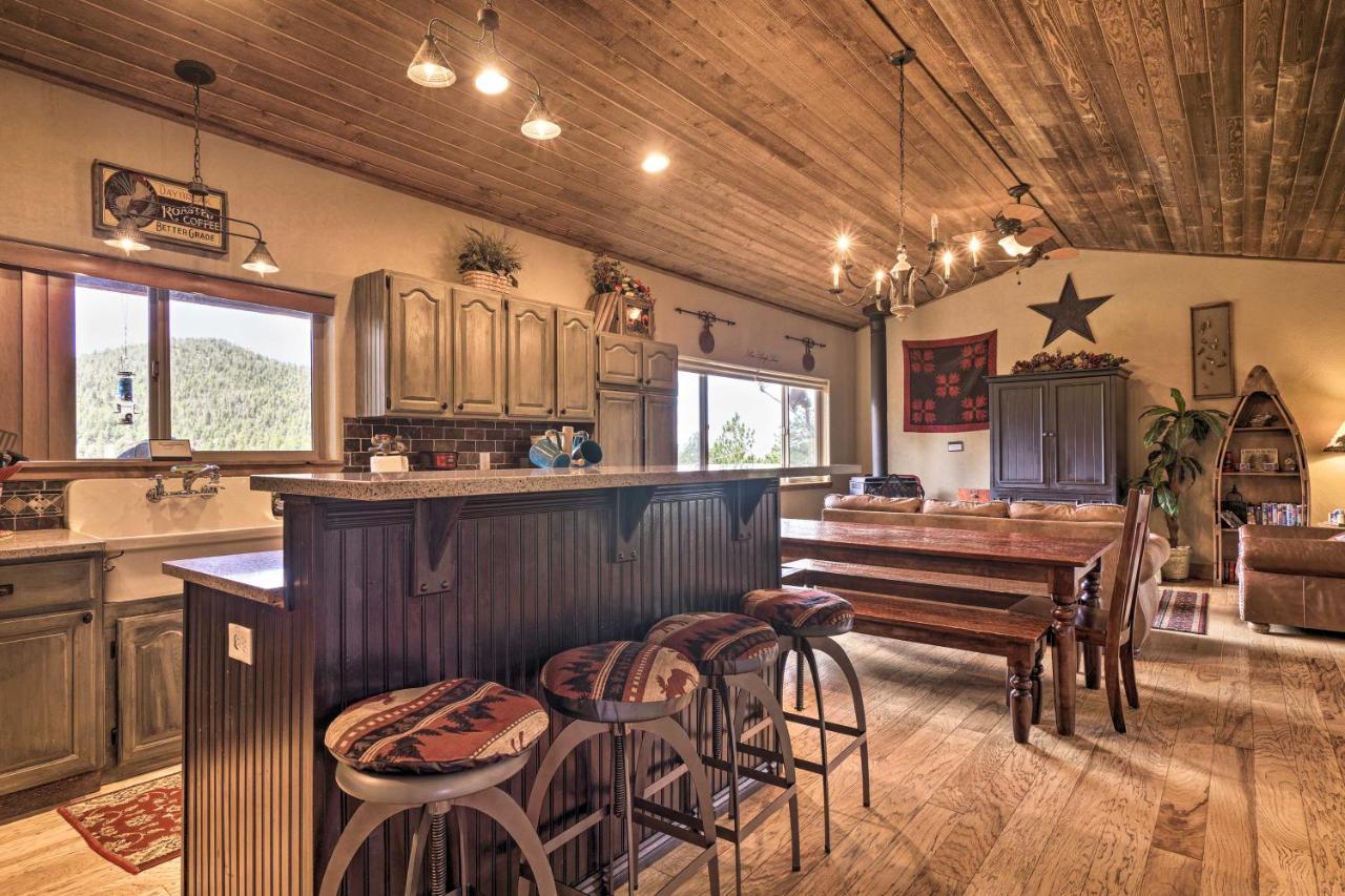 Cripple Creek Mountain Getaway With Hot Tub And Views! 빌라 외부 사진