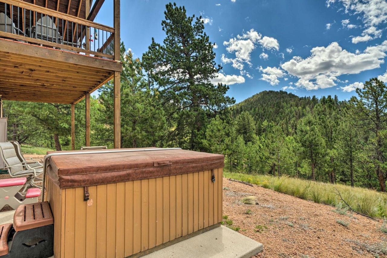 Cripple Creek Mountain Getaway With Hot Tub And Views! 빌라 외부 사진
