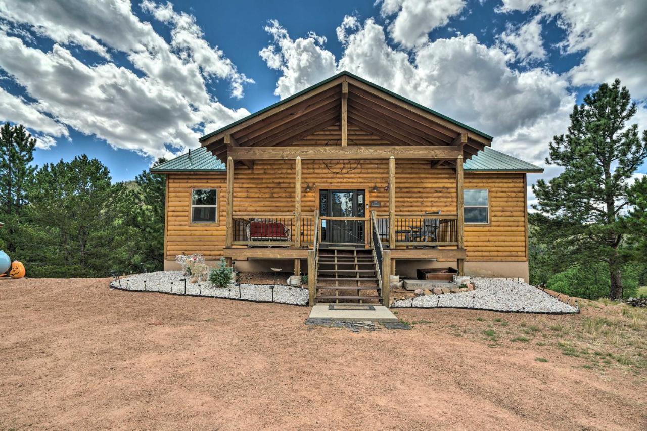 Cripple Creek Mountain Getaway With Hot Tub And Views! 빌라 외부 사진